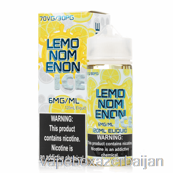 E-Juice Vape ICE Lemonomenon - Nomenon E-Liquids - 120mL 3mg